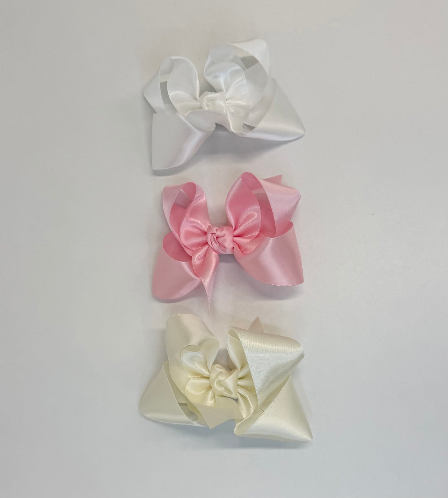 Satin Bow on Clip