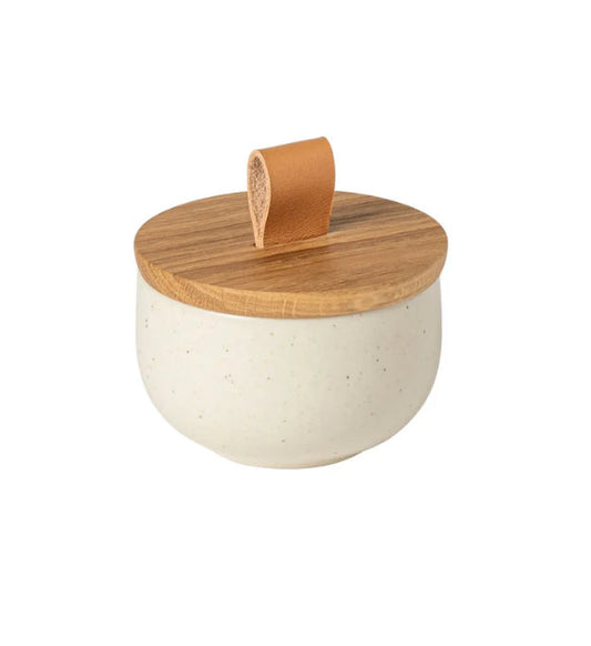 Salt Cellar with Wood Lid Pacifica, Casafina by COSTA NOVA