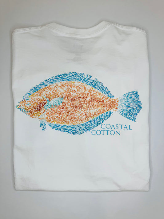 White Flounder SS Tee
