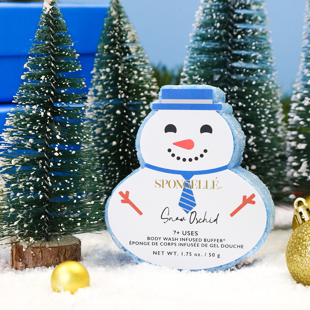 Snowman Body Buffer - Snow Orchid