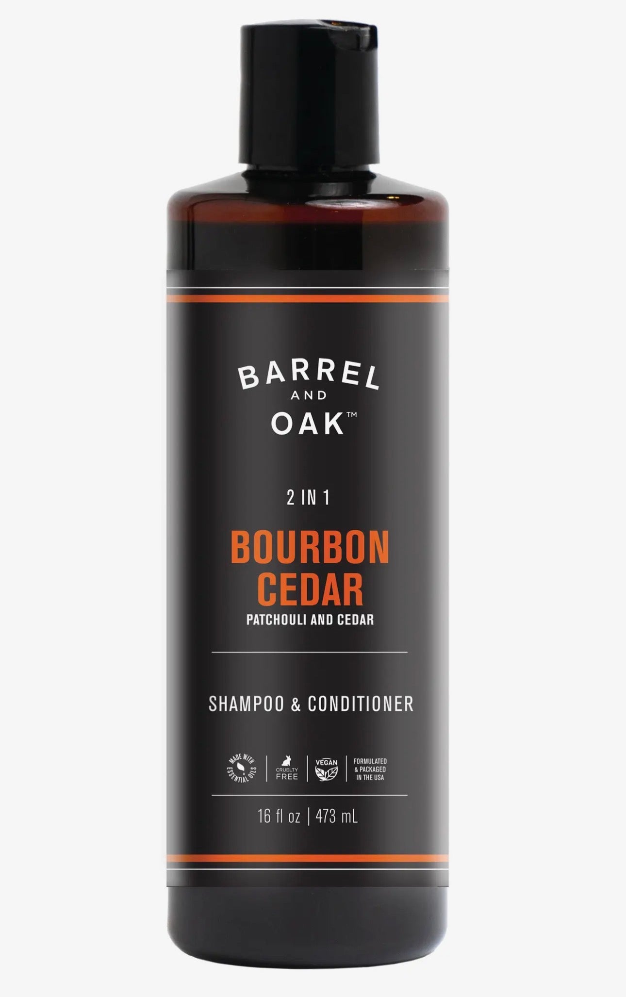 Barrel & Oak 2-in-1 Shampoo and Conditioner - Bourbon Cedar