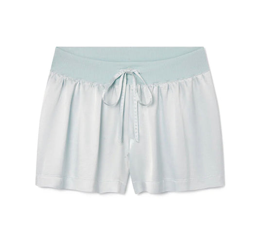 Mikel Satin Short - Aqua