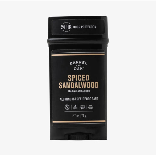 Barrel & Oak 24-Hour Deodorant - Spiced Sandalwood