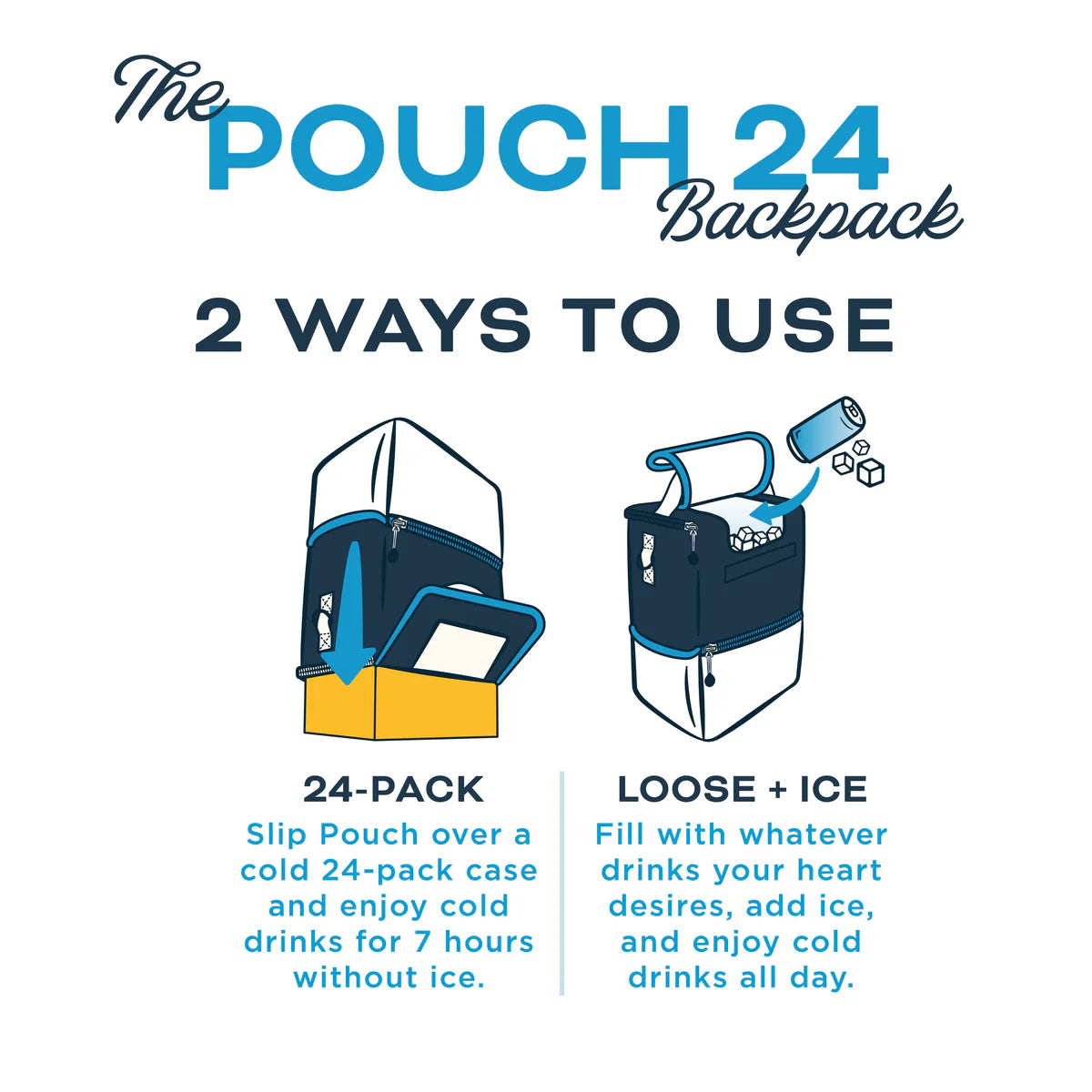 Pouch 24 Backpack Cooler - Sandstone