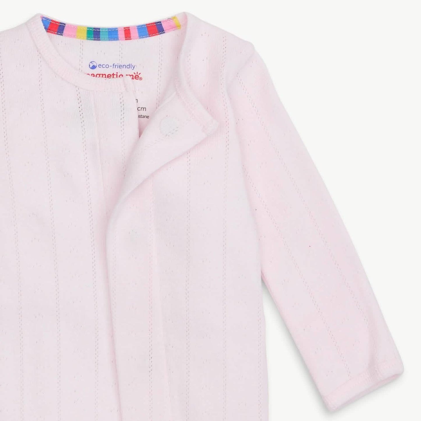 Pink Love Lines Footie