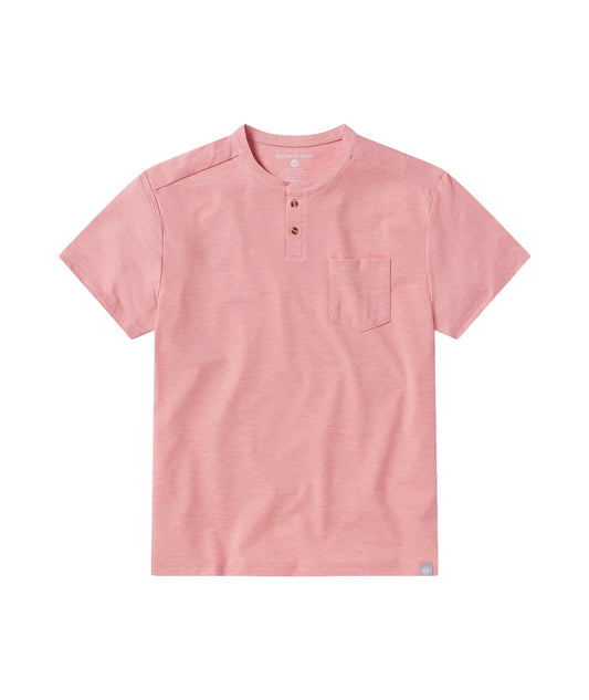 Max Comfort Henley - Mauve Glow