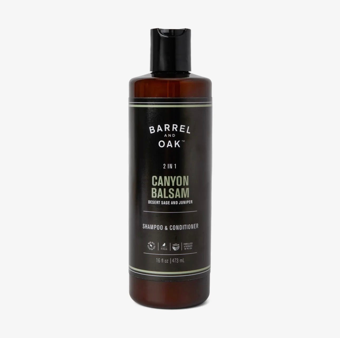 Barrel & Oak 2-in-1 Shampoo & Conditioner - Canyon
Balsam