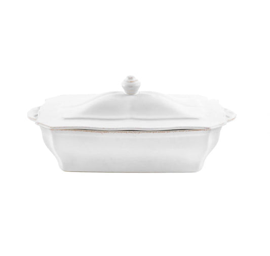 Rectangular Covered Casserole Impressions, Casafina by COSTA NOVA