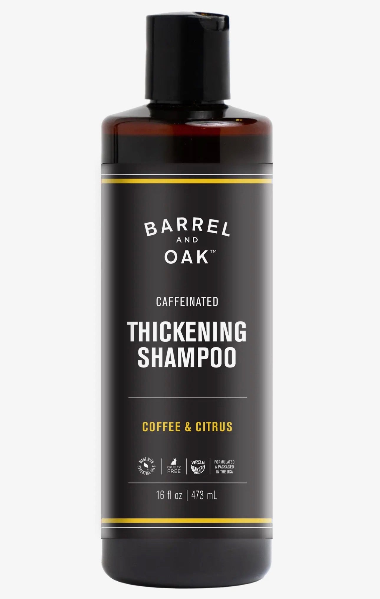 Barrel & Oak Caffeinated Thickening Shampoo - Coffee & Citrus
