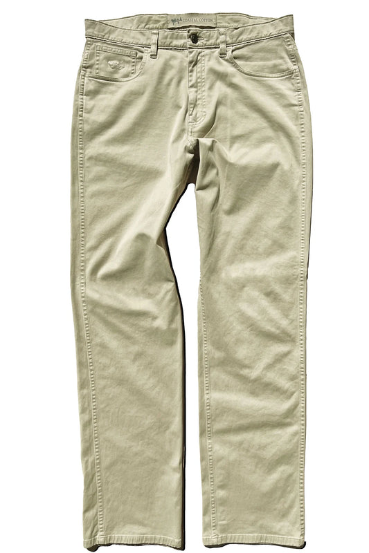 Twill 5 Pocket Pant - Khaki