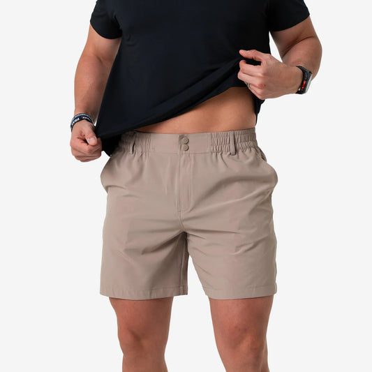 Everyday Short - Cobblestone Khaki