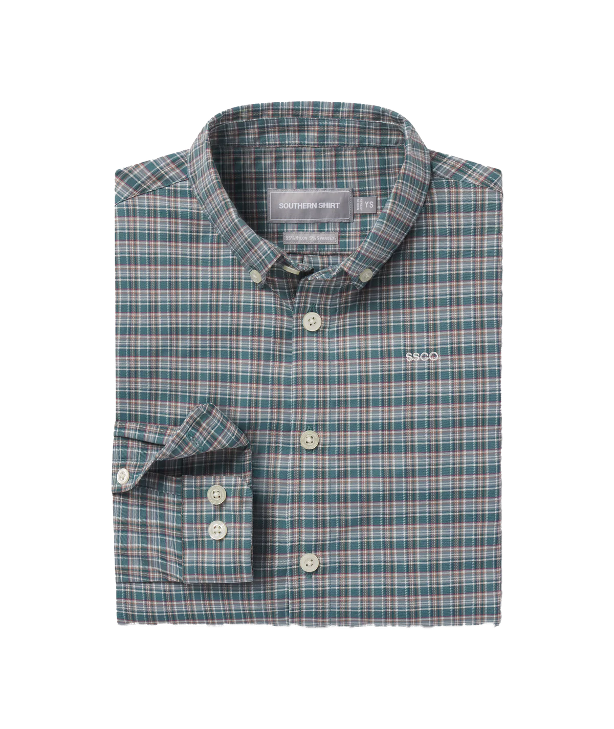 Youth Bennett Button Down - Bayou Teal