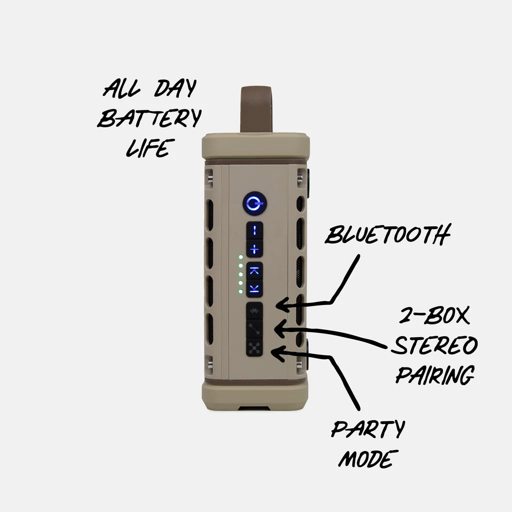 TurtleBox Ranger Speaker - Tan