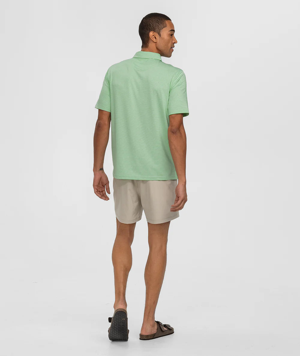 Madison Stripe Polo - Fairway