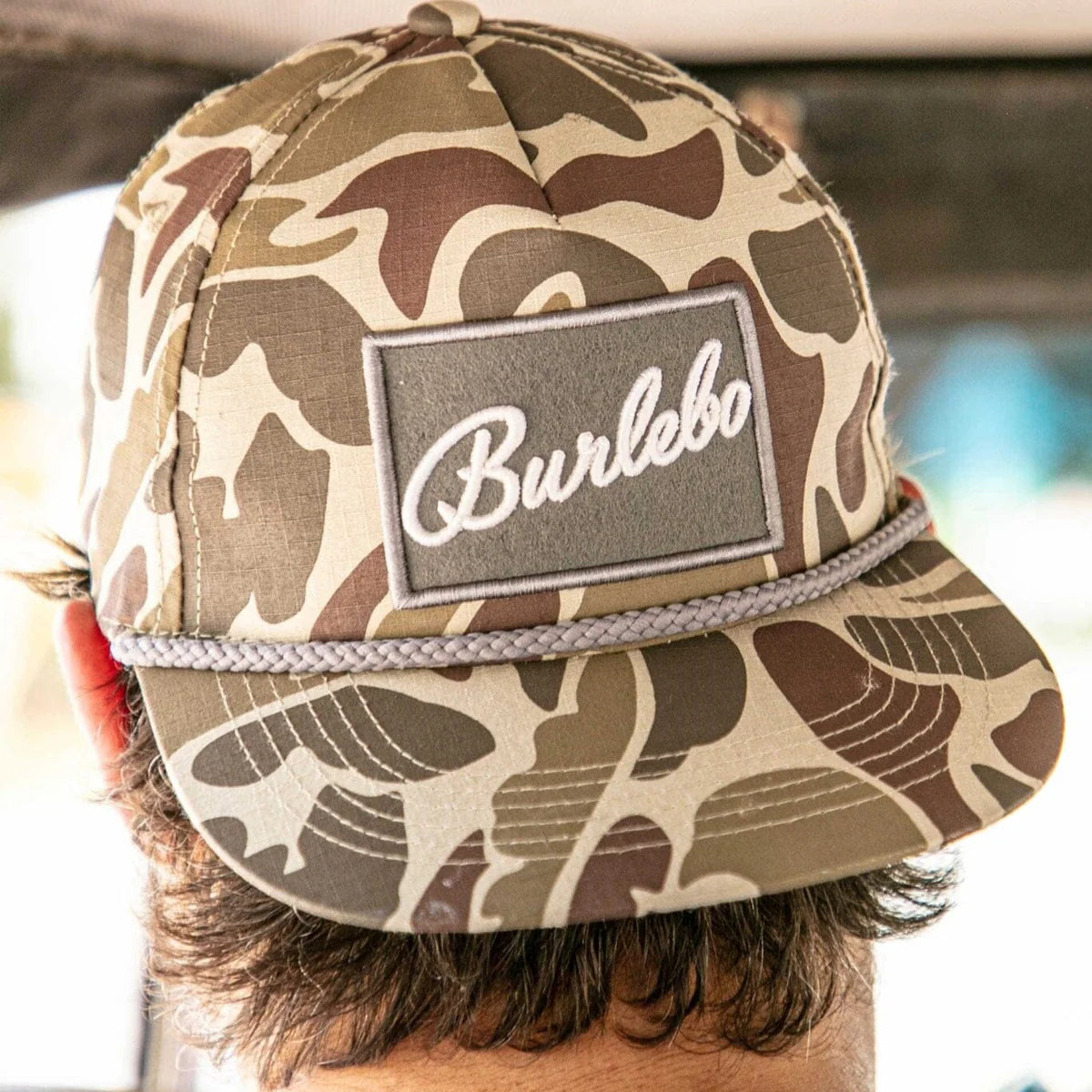 Burlebo Hat - Grey Burlebo Patch