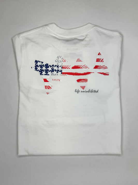 Youth SS Tee - American Flag