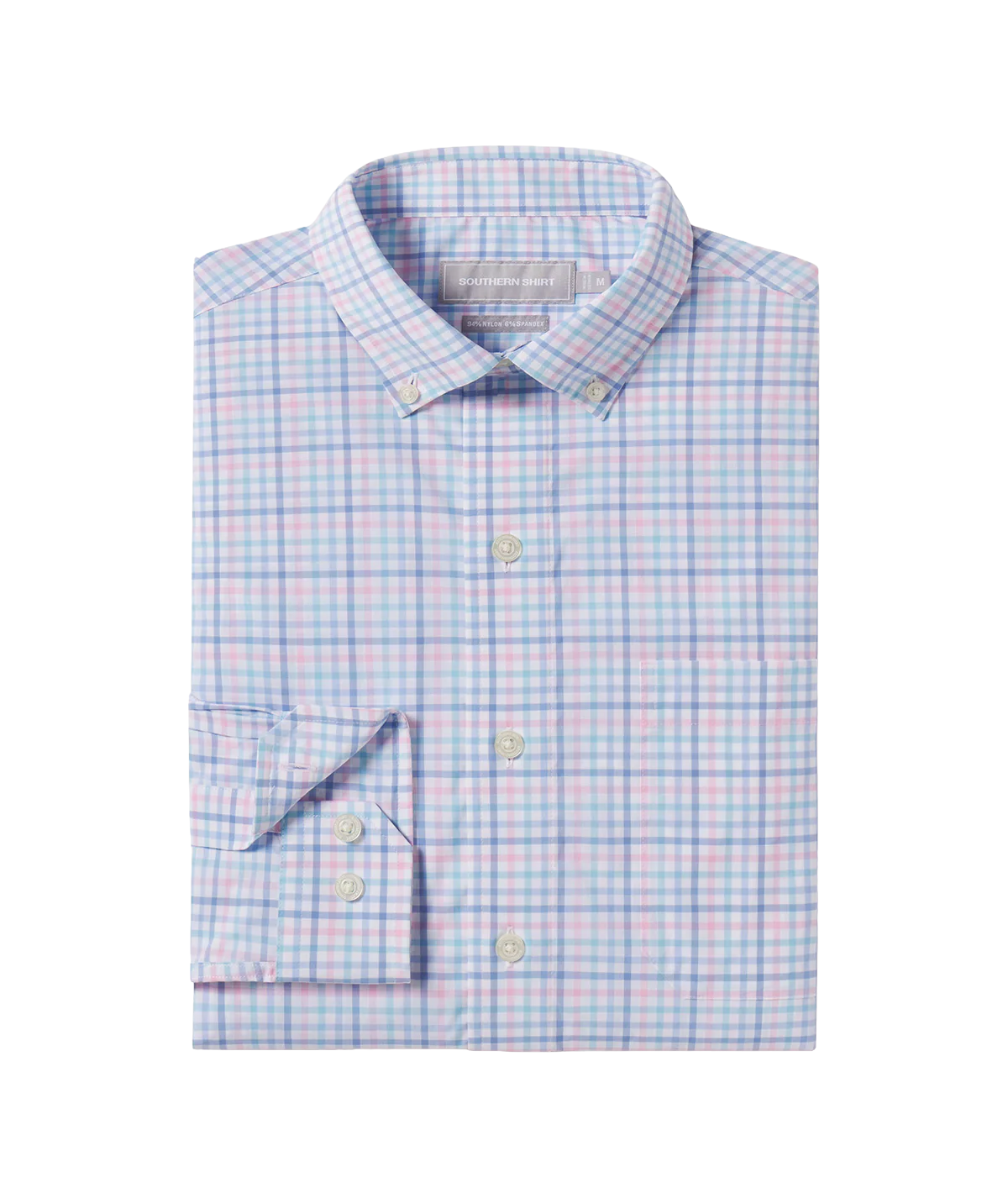 Samford Button Down - Hydrangea