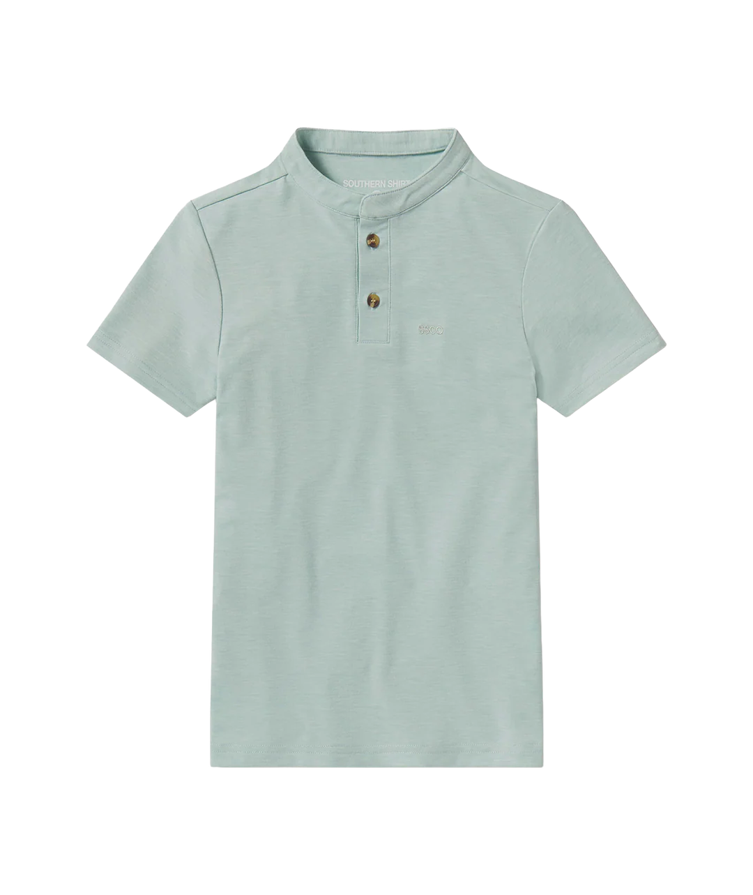 Youth Max Comfort Henley - Harbor Gray