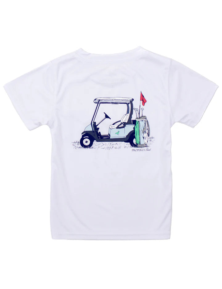 Youth Performance SS Tee - Country Club