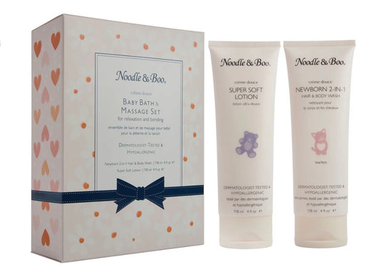 Baby Bath & Massage Set