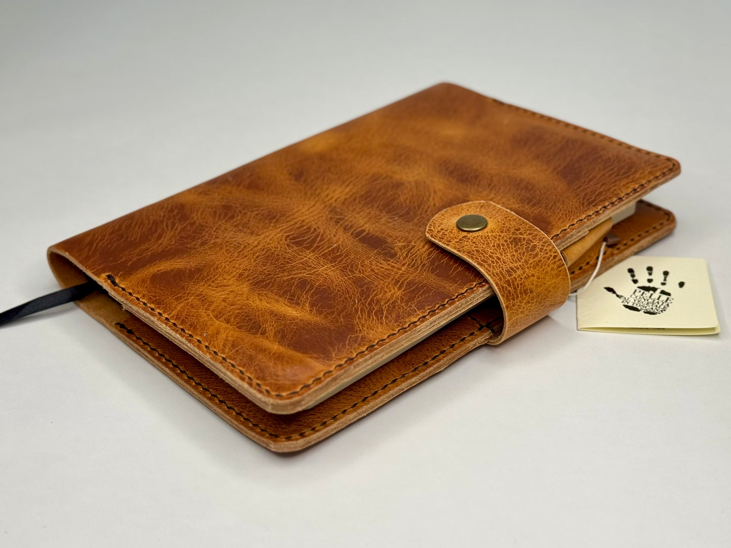 Italian Leather Notebook - Pueblo, Natural