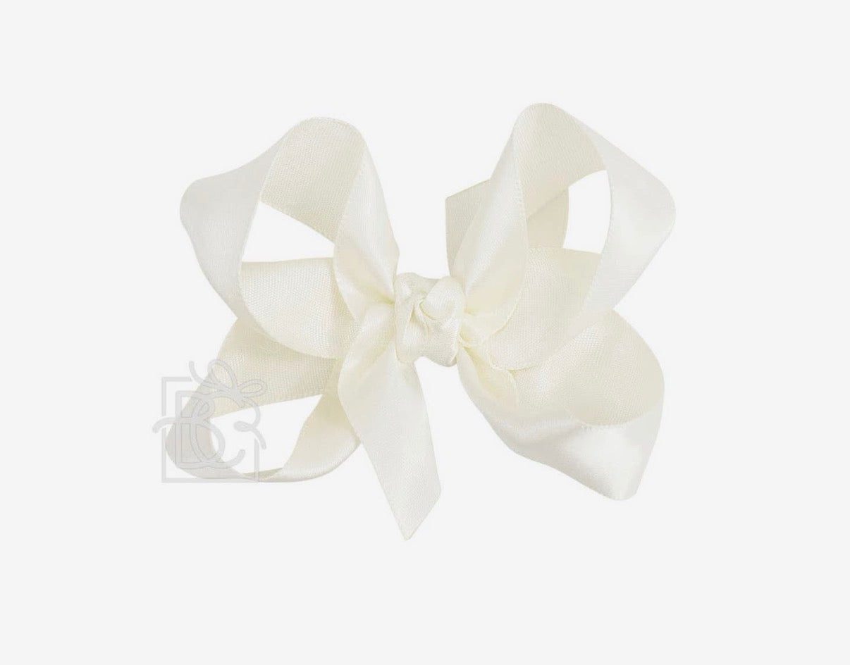 Satin Bow on Clip