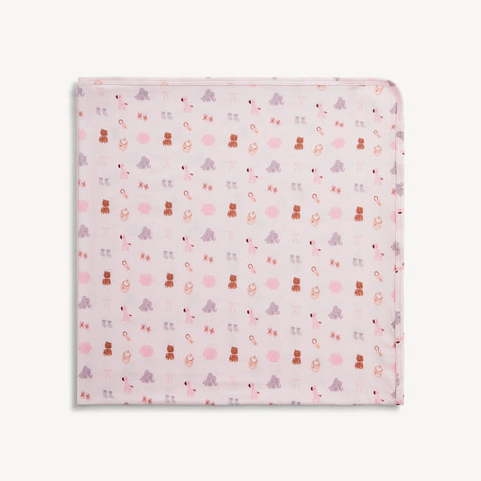 Nursery Nostalgia Blanket - Pink
