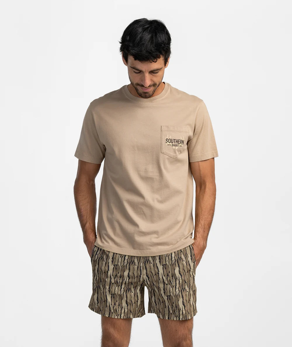 Woodland White SS Tee