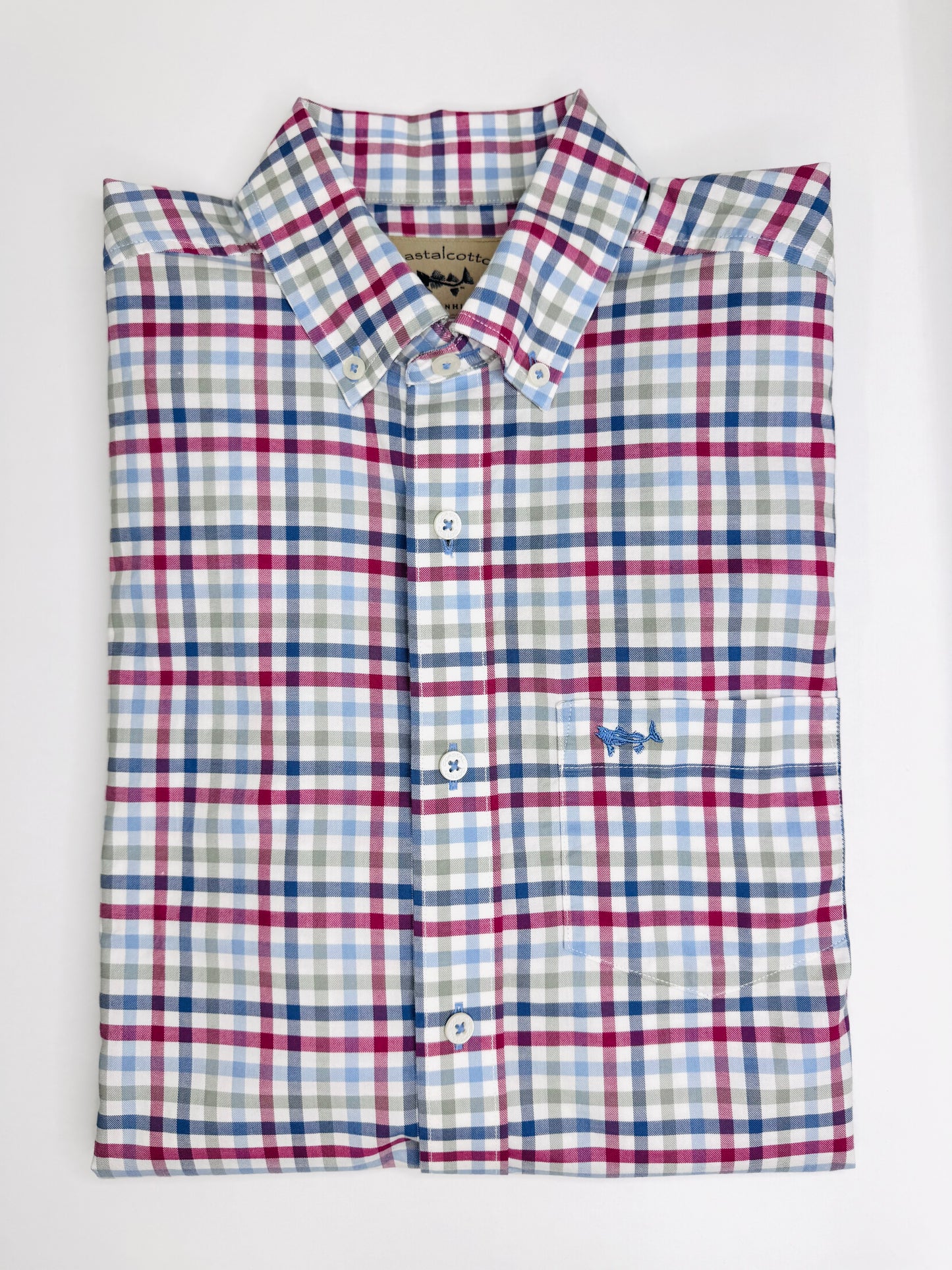 Cobalt Bay Button Down