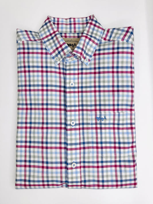 Cobalt Bay Button Down