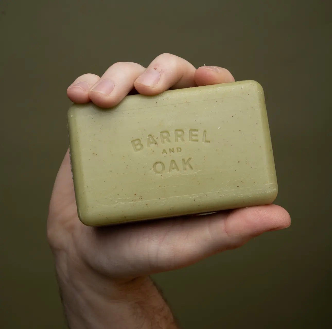 Barrel & Oak Exfoliating Soap Bar - Mountain Sage
