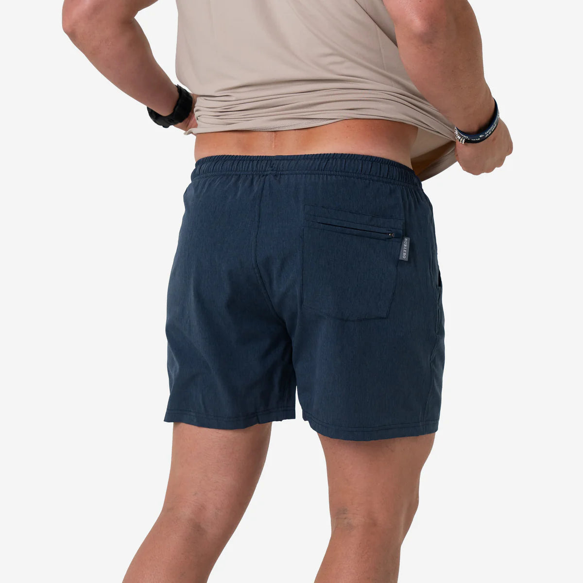 Athletic Short - Heather Navy