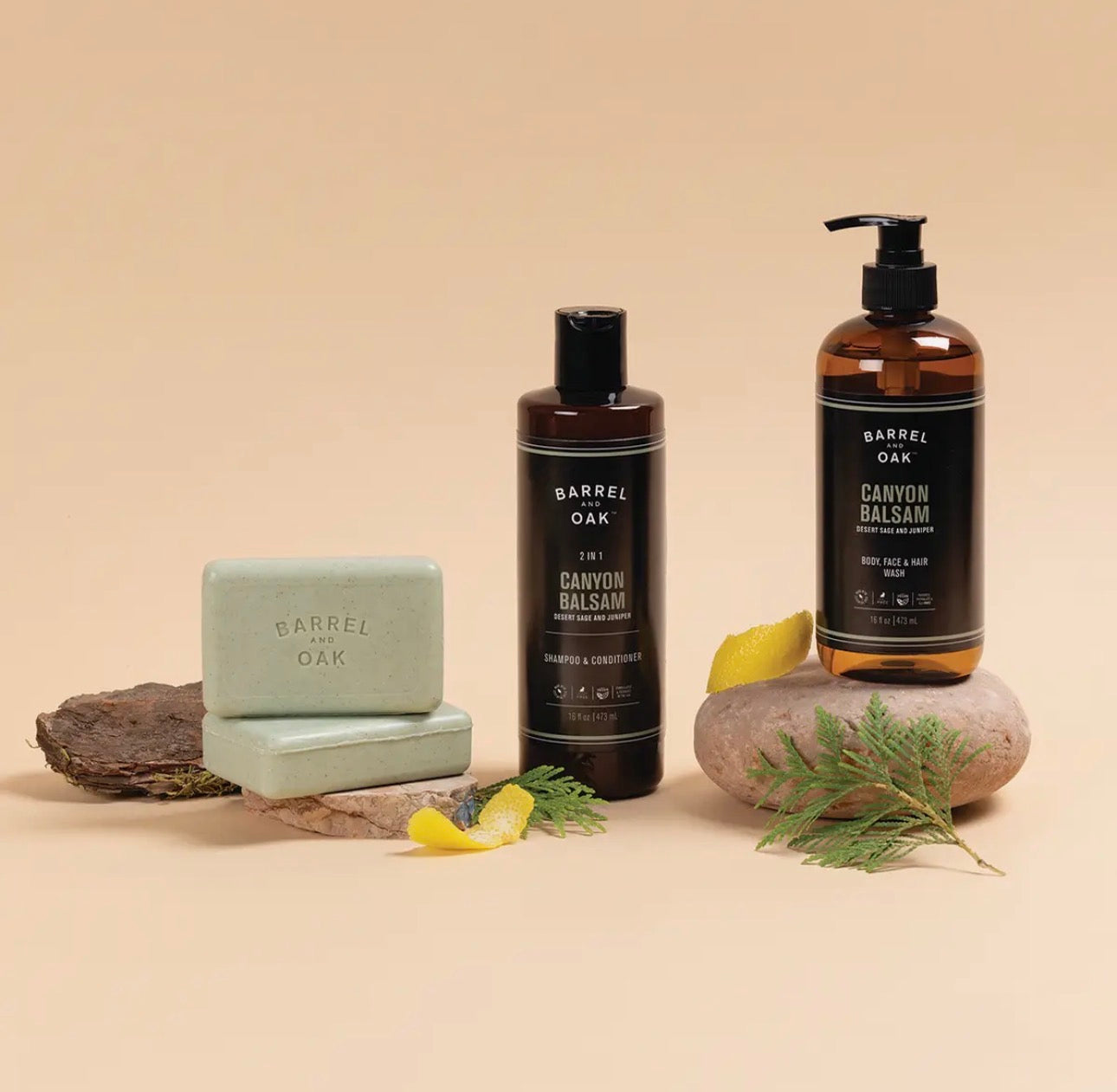 Barrel & Oak 2-in-1 Shampoo & Conditioner - Canyon
Balsam