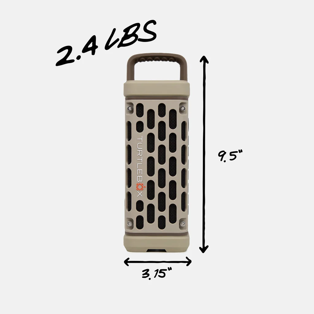 TurtleBox Ranger Speaker - Tan