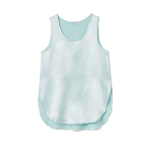 Jackie Satin Cami - Aqua