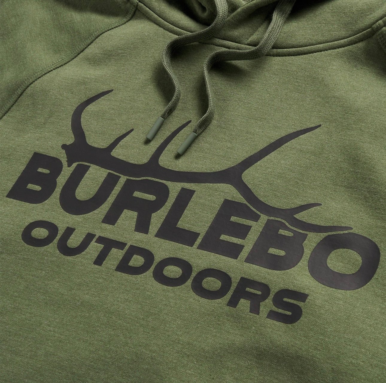 Burlebo Fleece Hoodie - Elk Horn