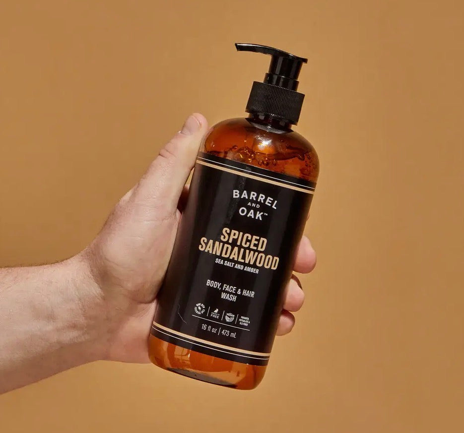 Barrel & Oak All-in-One Wash - Spiced Sandalwood