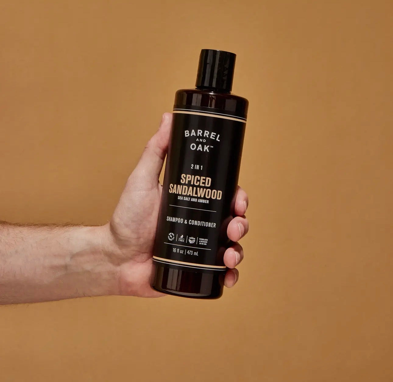 2-in-1 Shampoo and Conditioner - Spiced Sandalwood