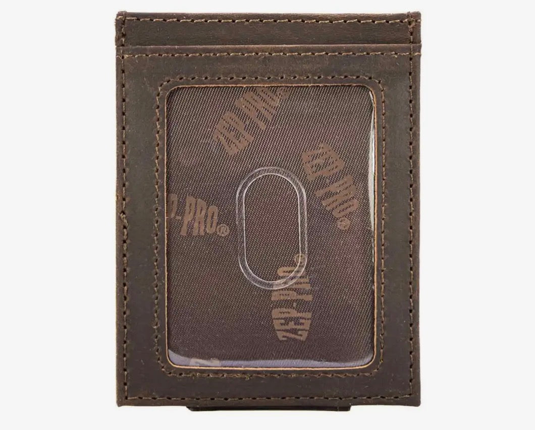 Zep-Pro Leather Magnetic Front
Pocket Wallet - Ole Miss Rebels