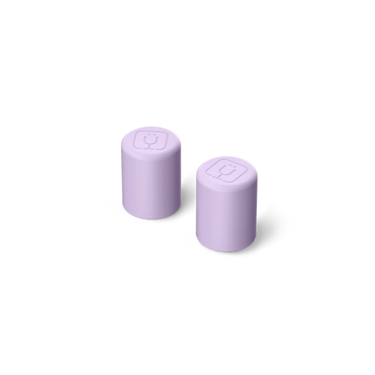 BruMate Magnetic Straw Covers - Lavender