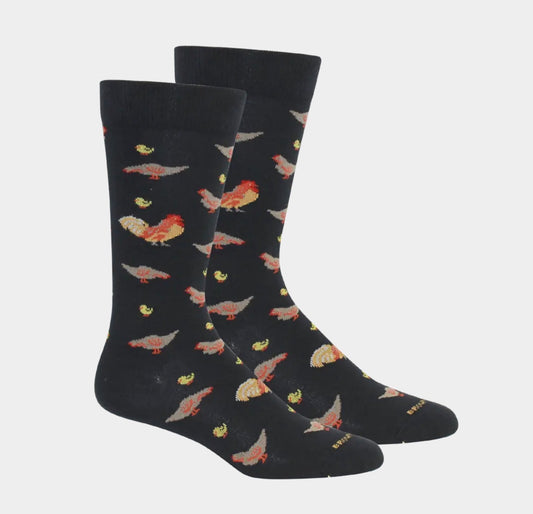 Coop (Chicken) Socks - Navy