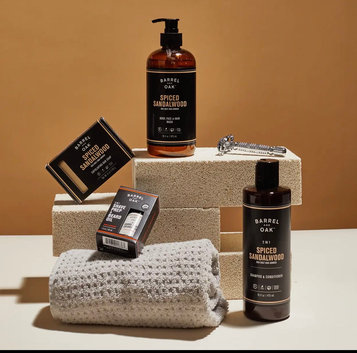 Barrel & Oak All-in-One Wash - Spiced Sandalwood