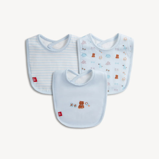 Nursery Nostalgia Bibs - Blue