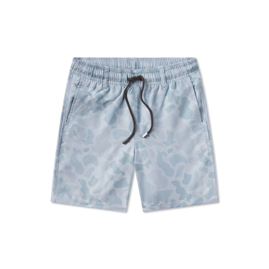 Youth La Costa Swim Trunk - Washed Slate Camo