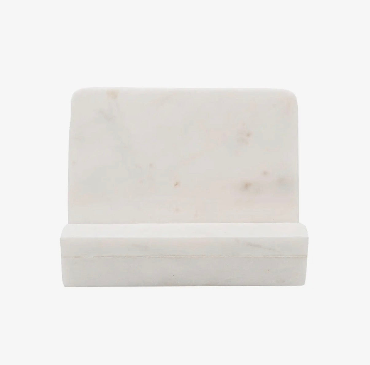 Kendal White Marble Cook Book Holder