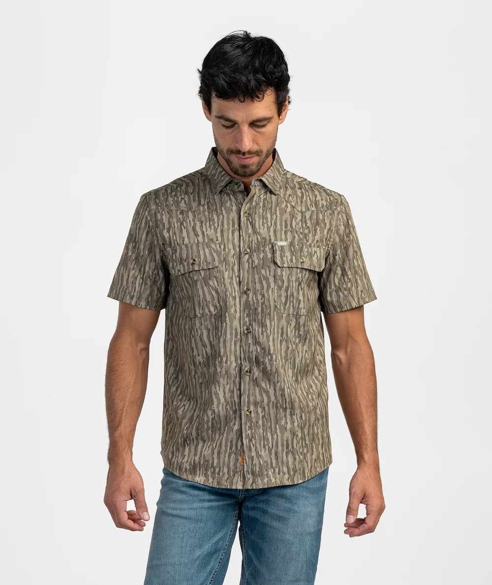 Ranch Pro Tech Shirt - Tree Bark