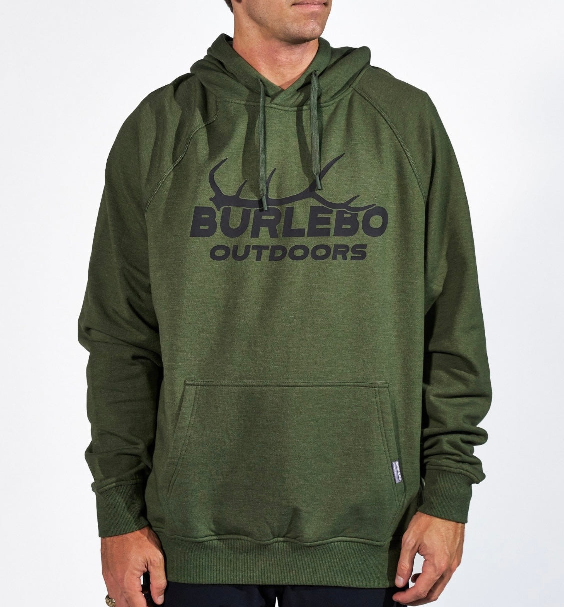 Burlebo Fleece Hoodie - Elk Horn