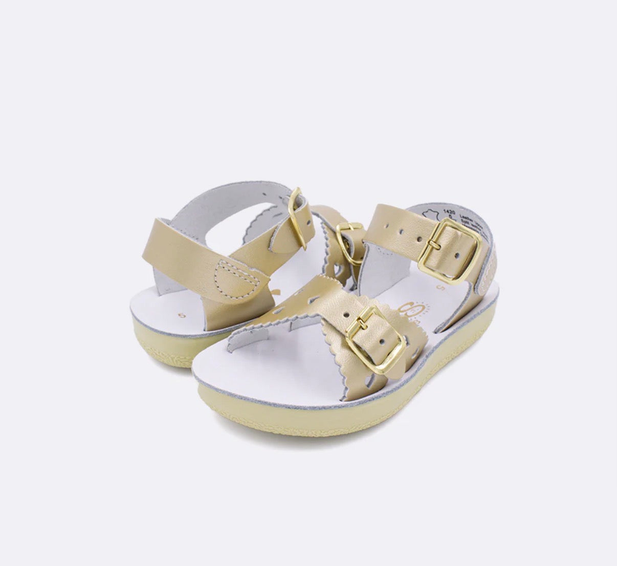 Gold Sweetheart Sandal