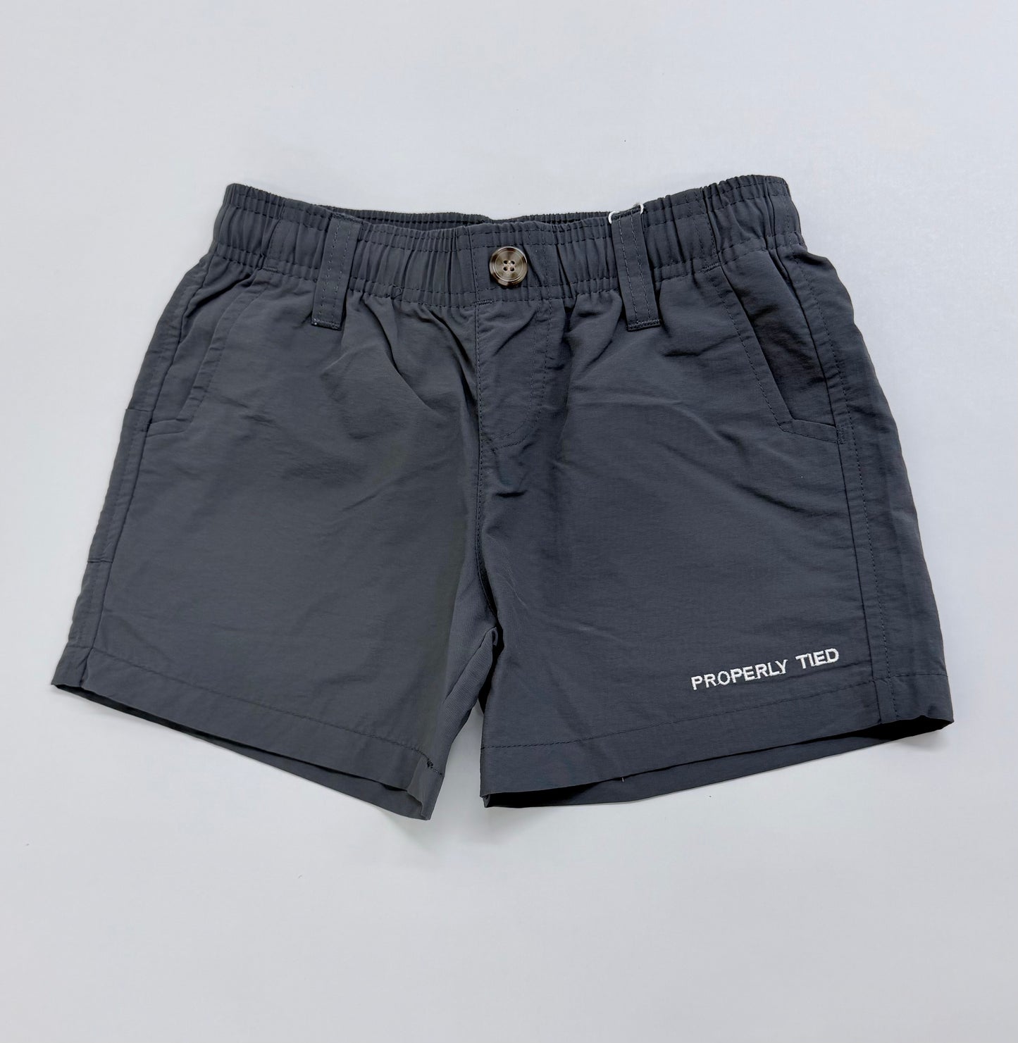 Youth Mallard Short - Charcoal
