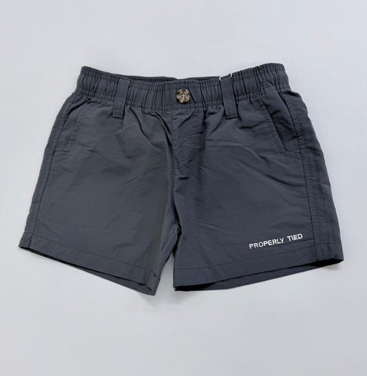 Youth Mallard Short - Charcoal